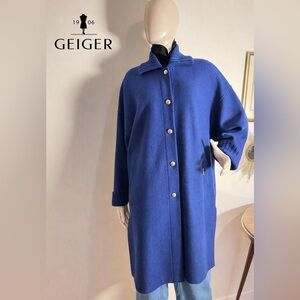 GEIGER – Virgin Wool Coat Size 40 (Fits Up to 2X)